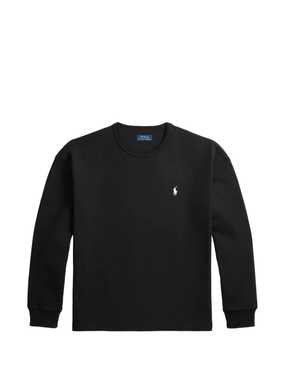 Polo Ralph Lauren Felpa con ricamo Pony - Nero