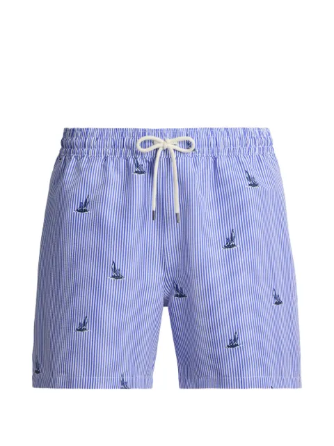 Polo Ralph Lauren striped sailboat swim trunks