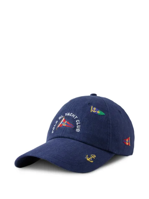 Polo Ralph Lauren casquette à motif brodé