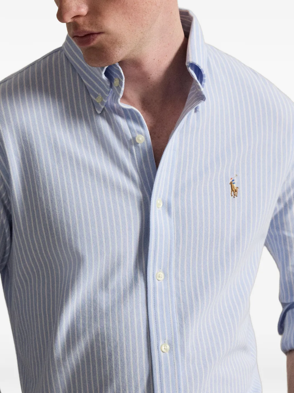 Polo Ralph Lauren Gestreept overhemd Blauw
