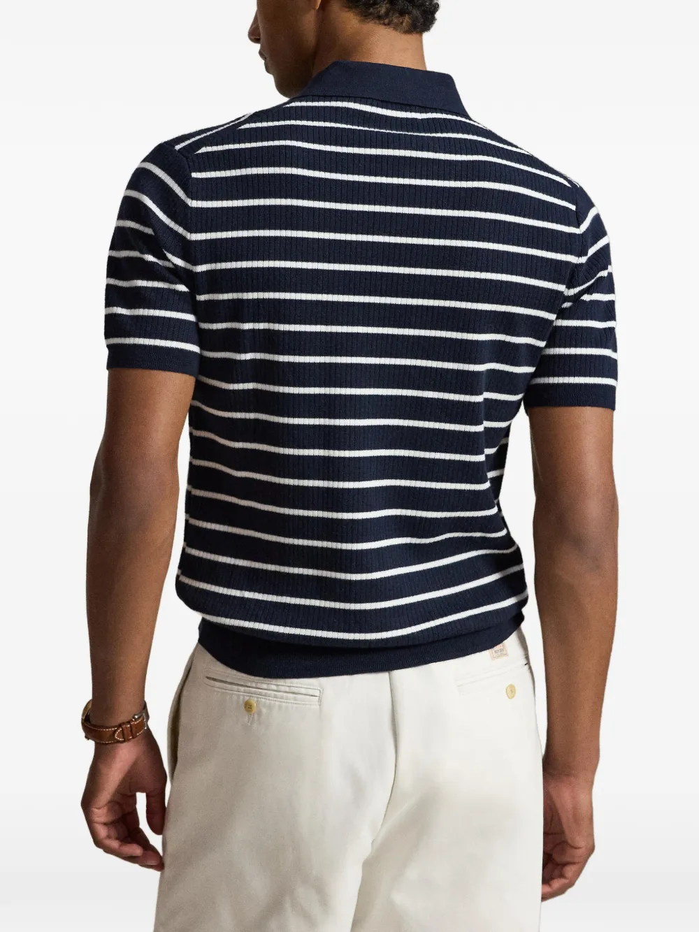 Polo Ralph Lauren Gestreept poloshirt Blauw