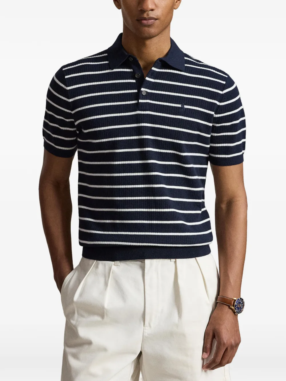 Polo Ralph Lauren Gestreept poloshirt Blauw