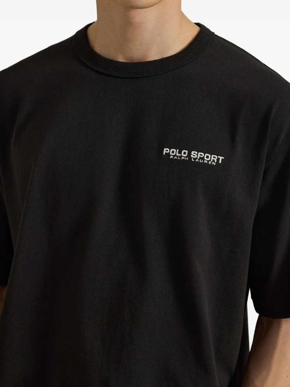 Polo Ralph Lauren T-shirt met logoprint Zwart