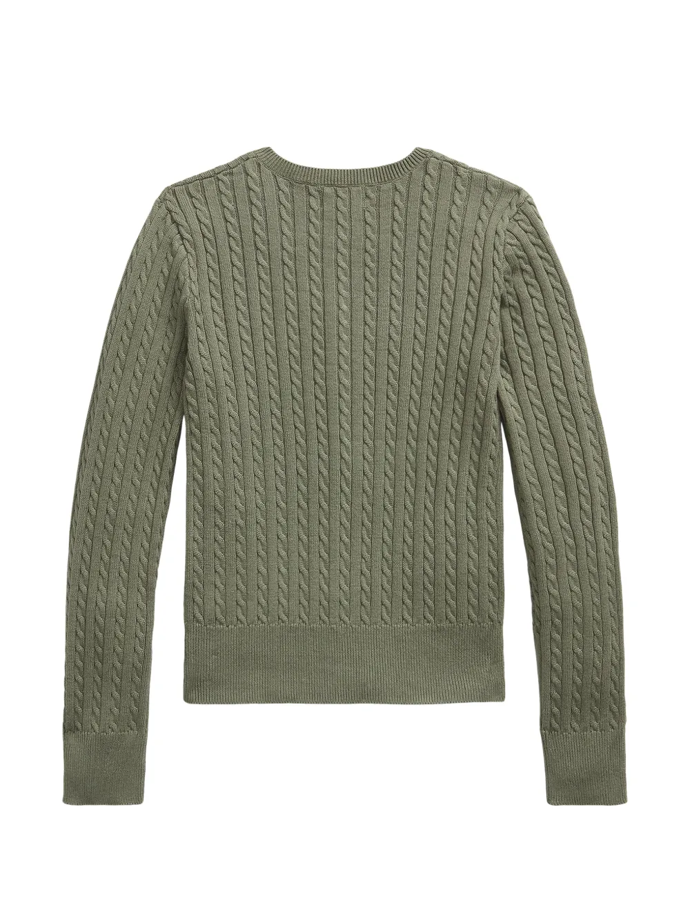 POLO RALPH LAUREN KIDS Kabelgebreid vest Groen
