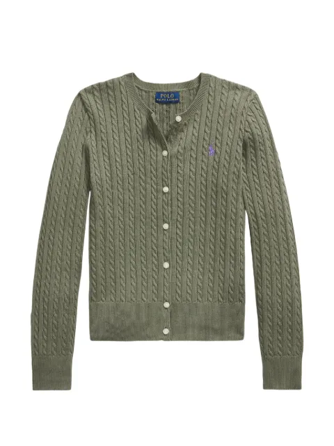 POLO RALPH LAUREN KIDS Cardigan mit Zopfmuster