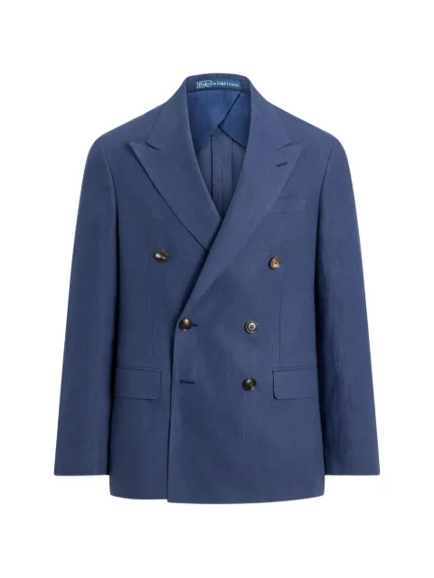 Polo Ralph Lauren double-breasted linen jacket