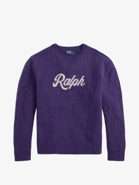 Polo Ralph Lauren logo-knit sweater