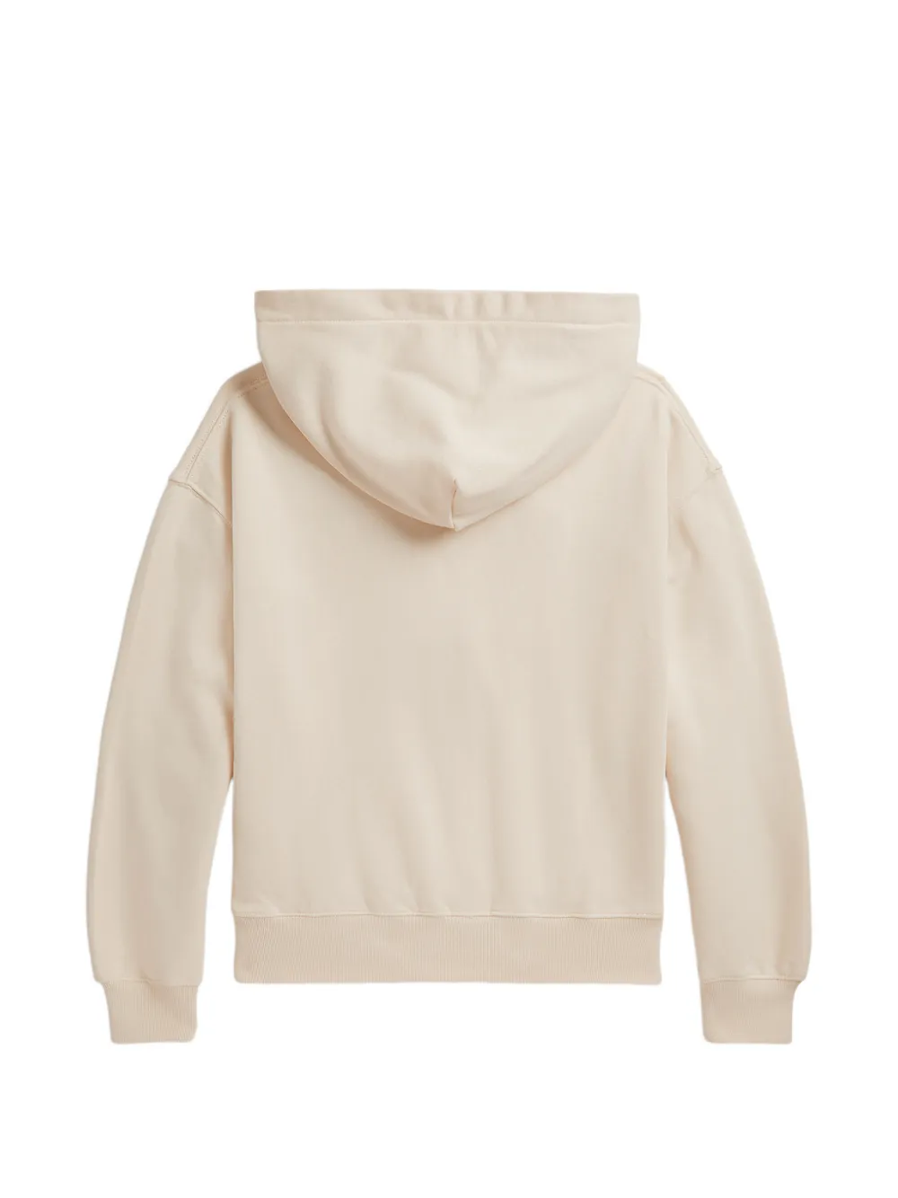 POLO RALPH LAUREN KIDS Sitting Bear hoodie Beige