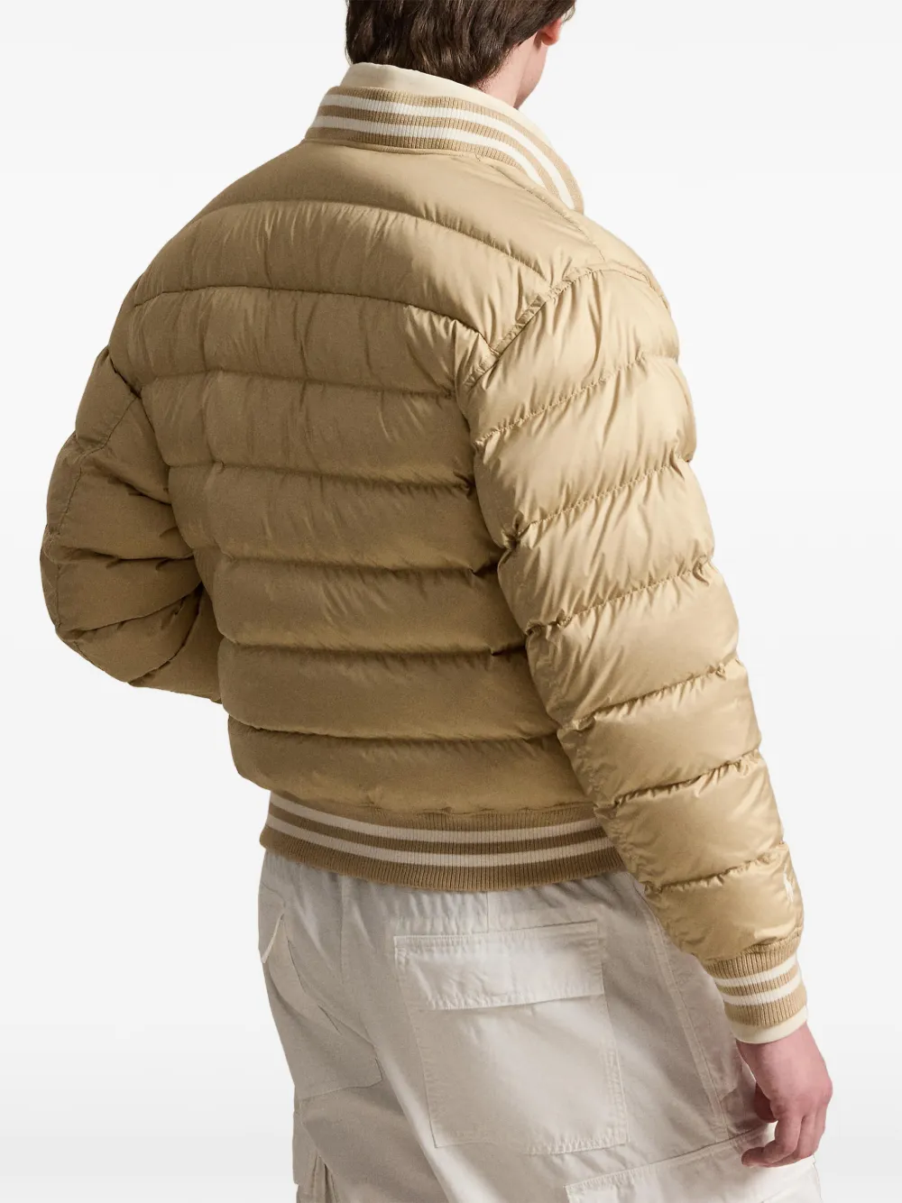 Polo Ralph Lauren The Colden gewatteerd jack Beige