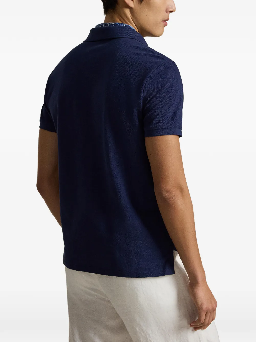 Polo Ralph Lauren Poloshirt met geborduurde beer Blauw