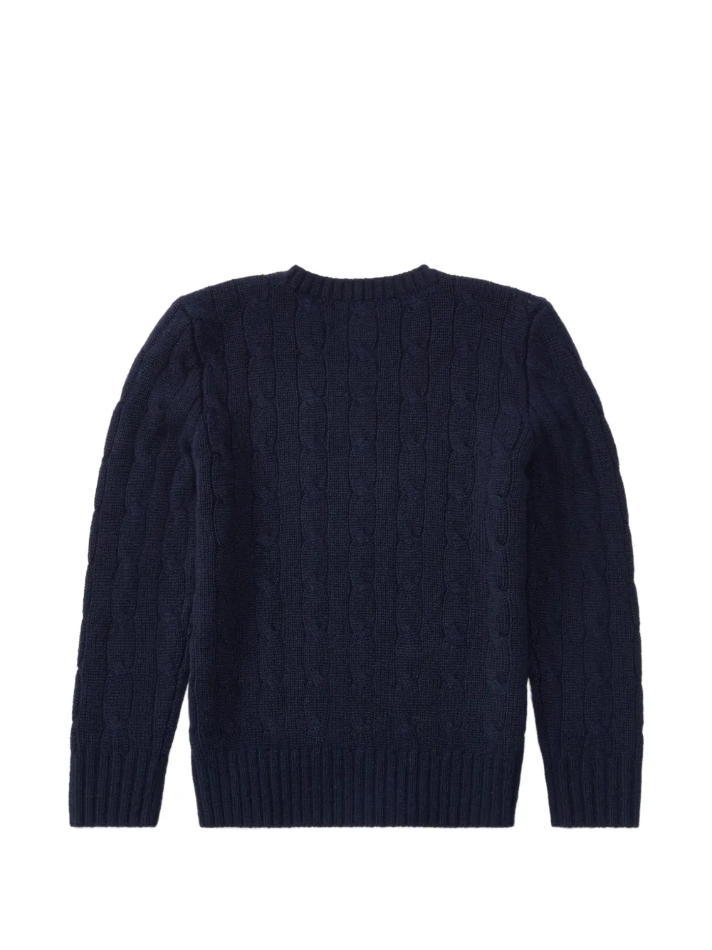 POLO RALPH LAUREN KIDS Kabelgebreide trui Blauw