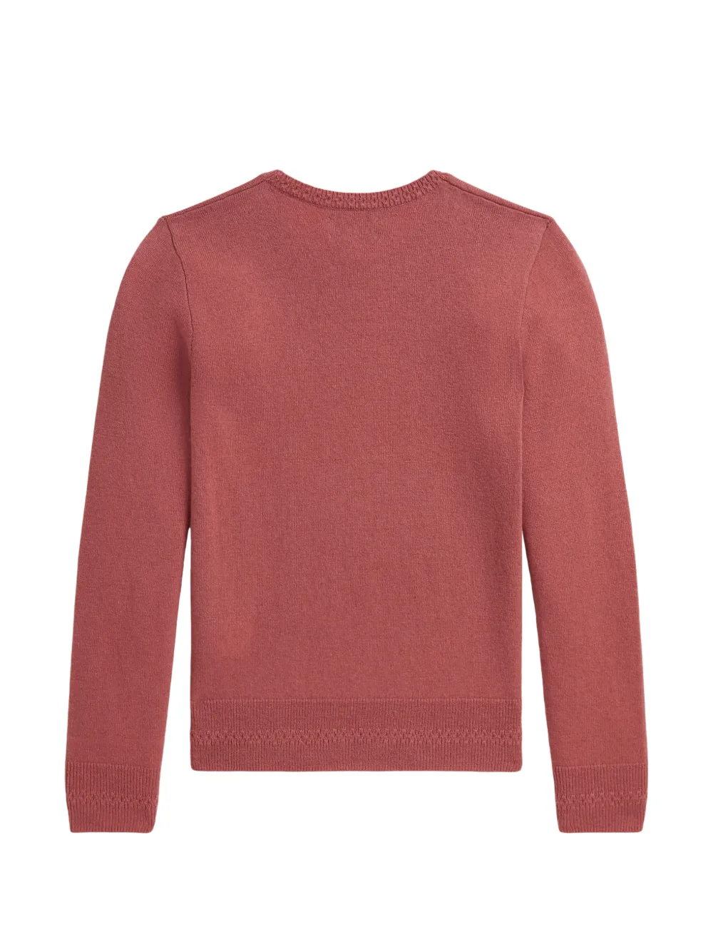 POLO RALPH LAUREN KIDS Trui met geborduurd logo Rood