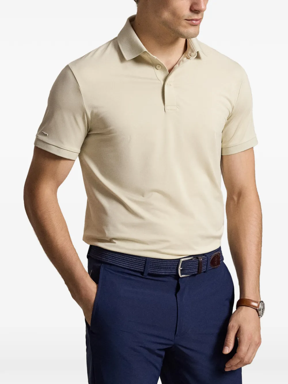 RLX Ralph Lauren Poloshirt met korte mouwen Beige