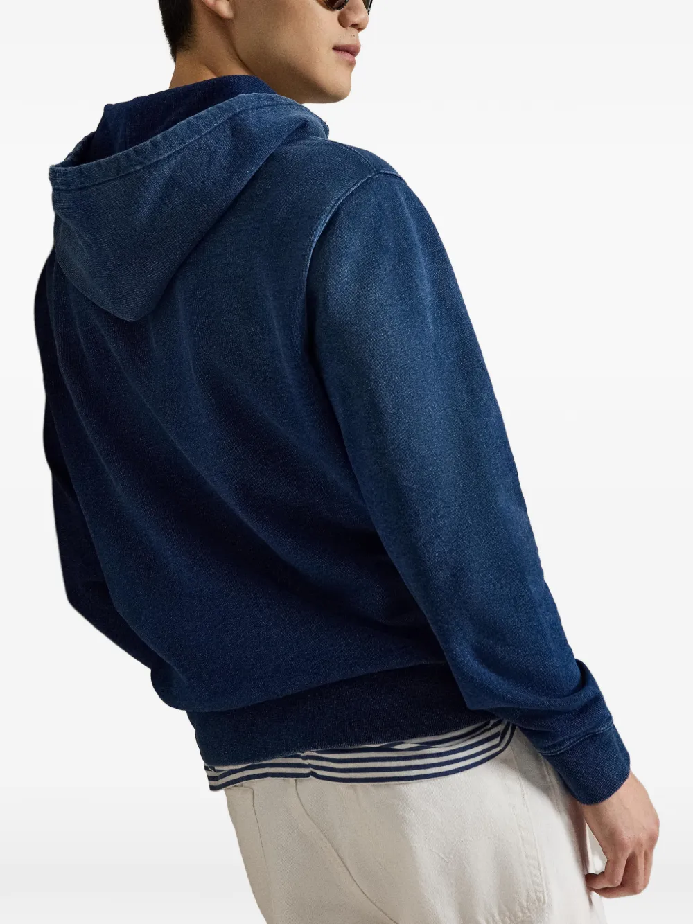 Polo Ralph Lauren Hoodie met geborduurd logo Blauw