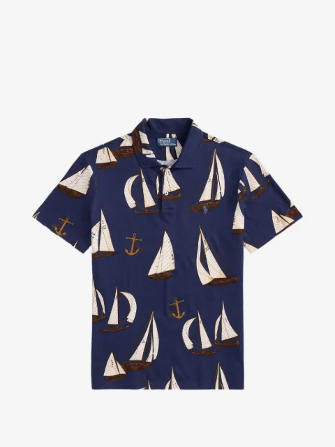 Polo Ralph Lauren Sailboat-print polo shirt