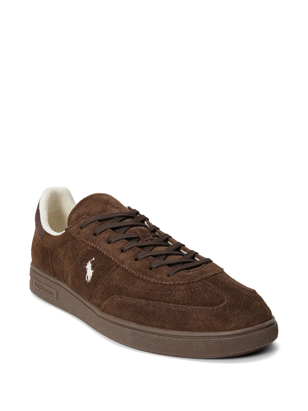 Polo Ralph Lauren Bedford suède sneakers Bruin
