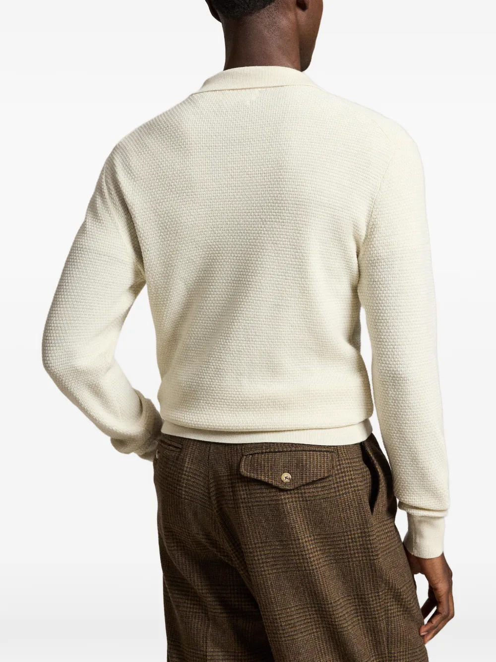 Polo Ralph Lauren Wollen trui met polokraag Beige