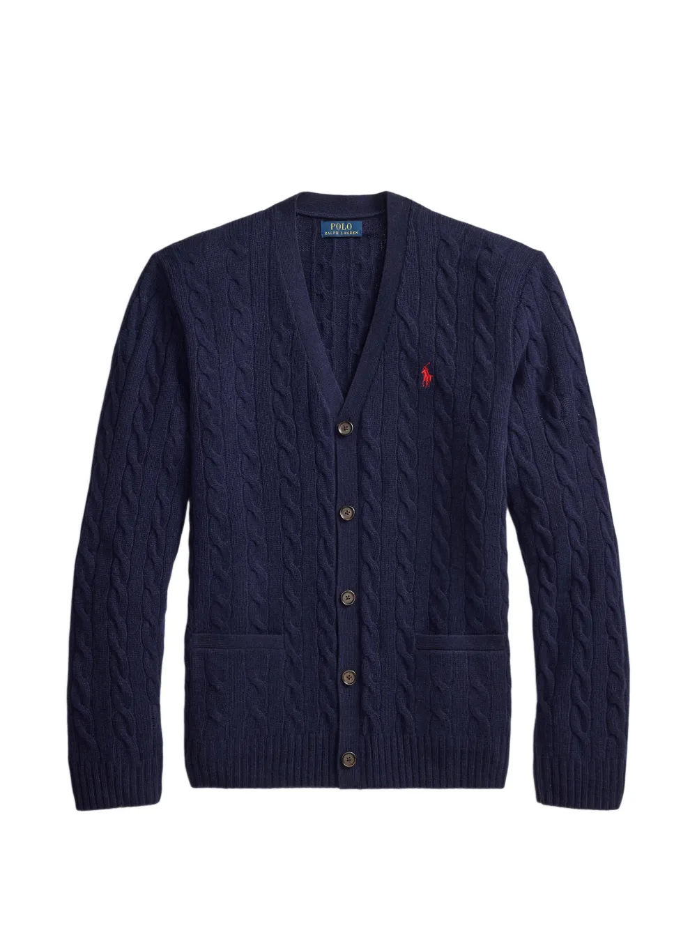 Polo Ralph Lauren Cardigan con scollo a V - Blu
