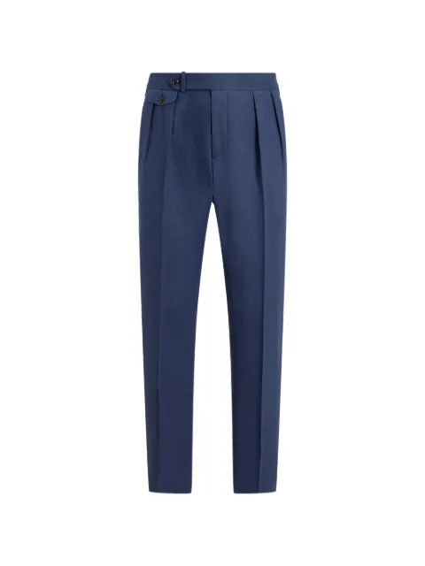 Polo Ralph Lauren pleated linen trousers