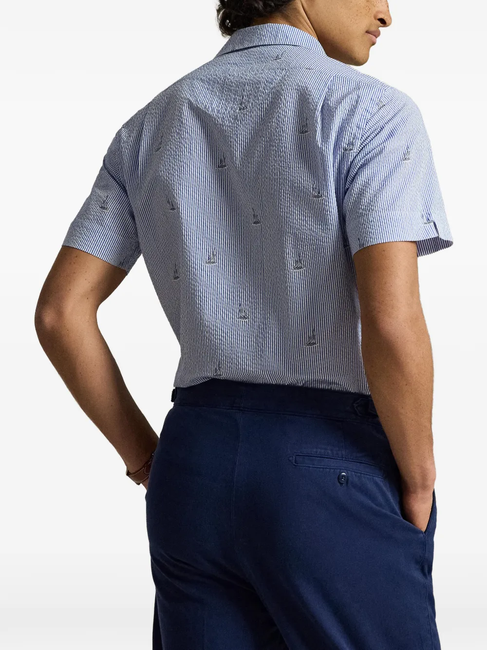 Polo Ralph Lauren Gestreept overhemd Blauw