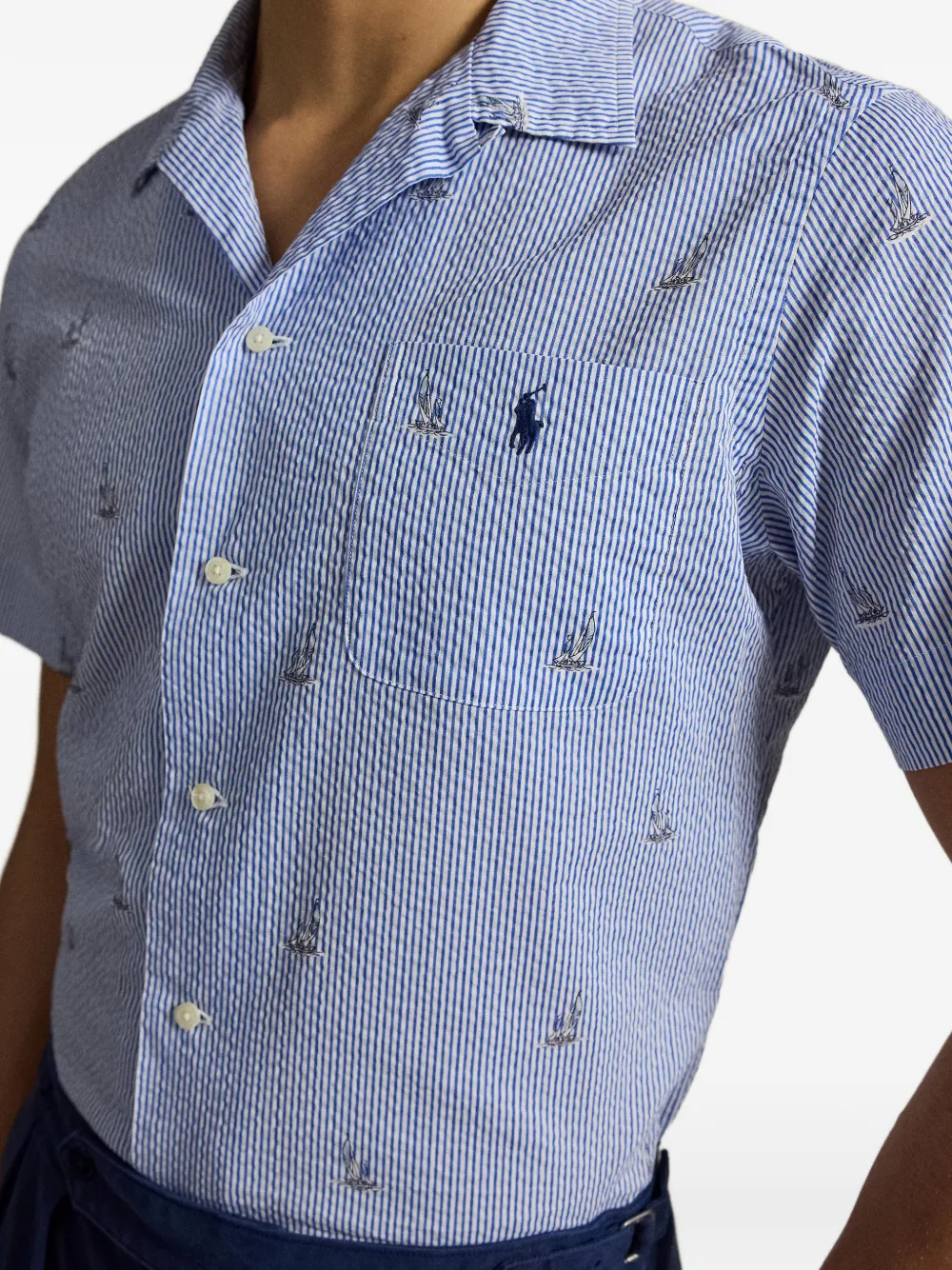 Polo Ralph Lauren Gestreept overhemd Blauw