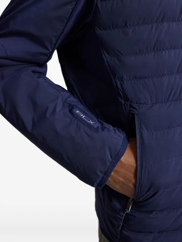 RLX Ralph Lauren ジップアップ パデッドジャケット | ブルー