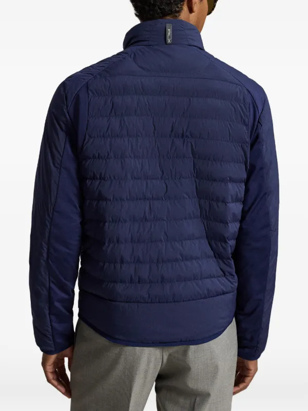 RLX Ralph Lauren ジップアップ パデッドジャケット | ブルー