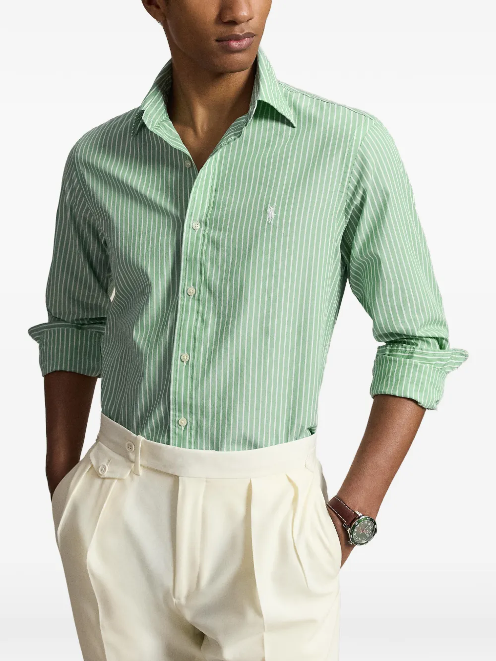 Polo Ralph Lauren Gestreept overhemd Groen