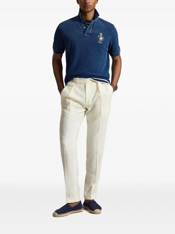 Polo Ralph Lauren ポロベア ポロシャツ | ブルー | FARFETCH JP
