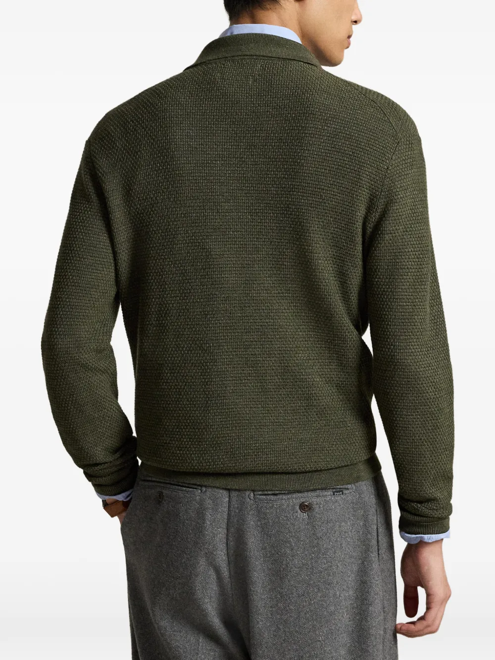 Polo Ralph Lauren Wollen trui met polokraag Groen