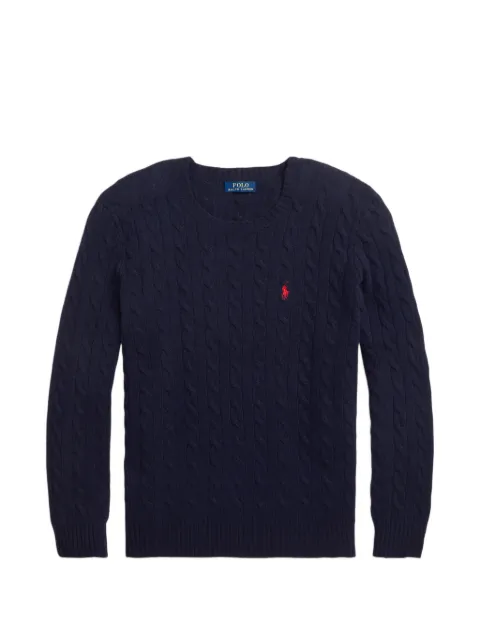 Polo Ralph Lauren cable-knit crew-neck sweater