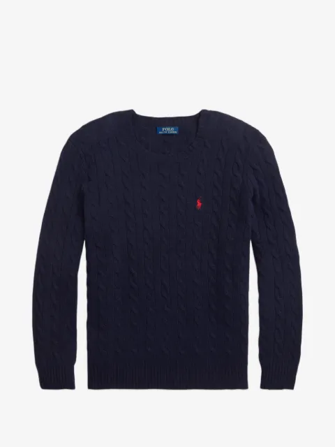 Polo Ralph Lauren pull en maille torsadée