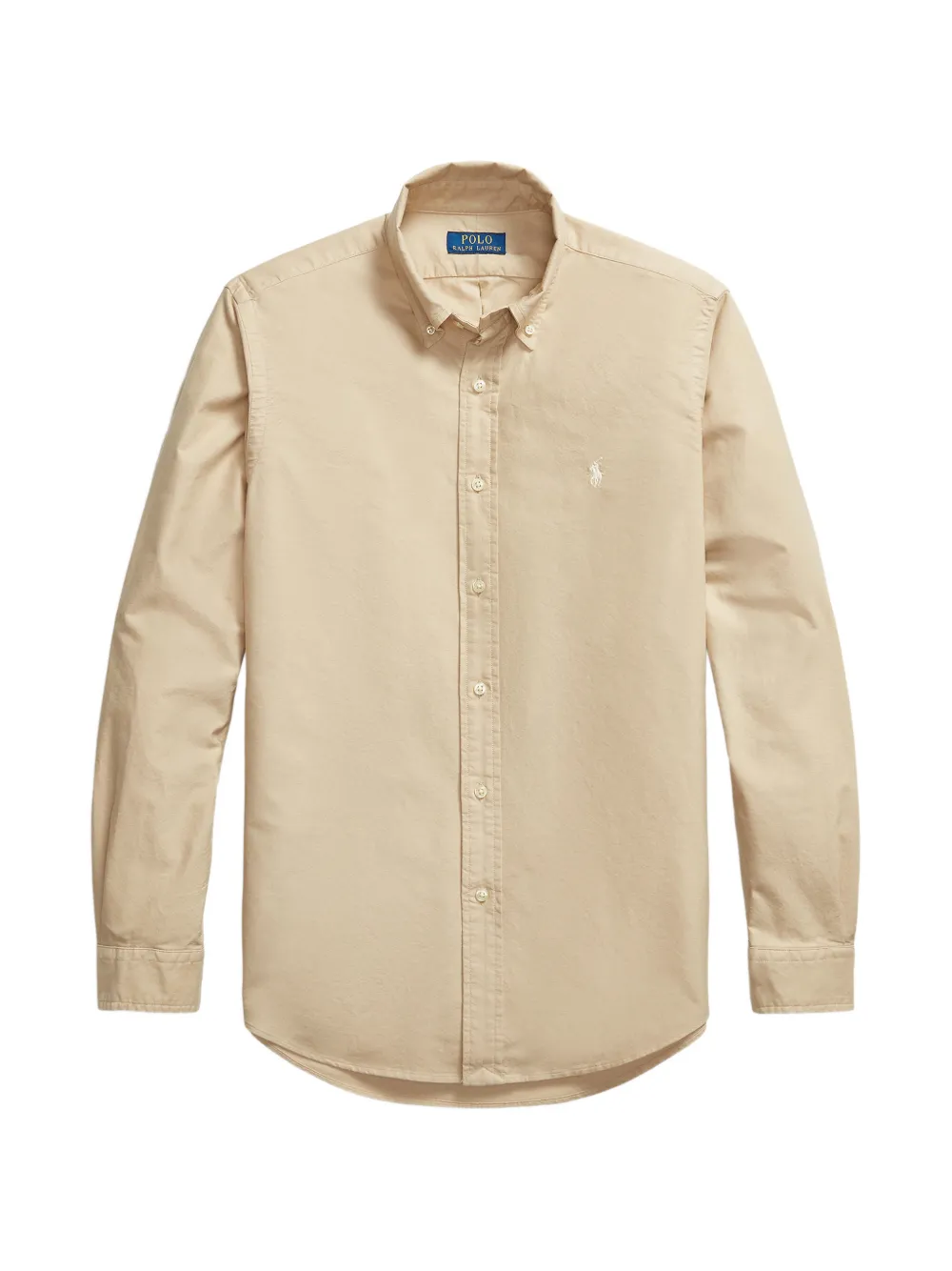 Polo Ralph Lauren garment-dyed oxford shirt - Braun