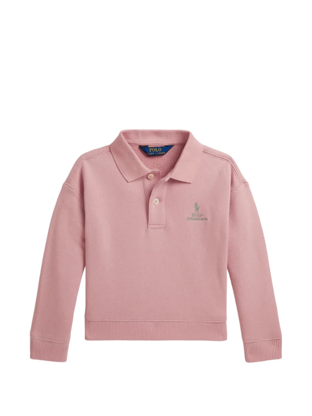 POLO RALPH LAUREN KIDS Felpa con logo - Rosa