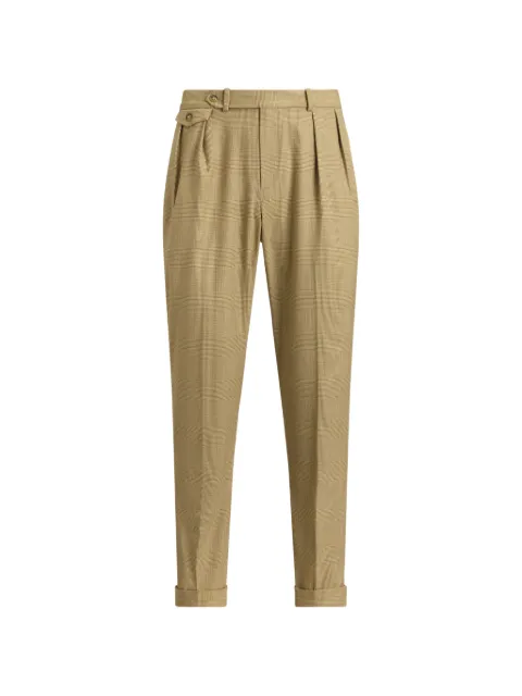 RLX Ralph Lauren pantalones plisados a cuadros