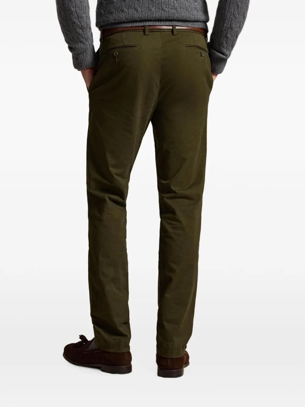 Polo Ralph Lauren Greenwich Slim Fit stretch chino Groen