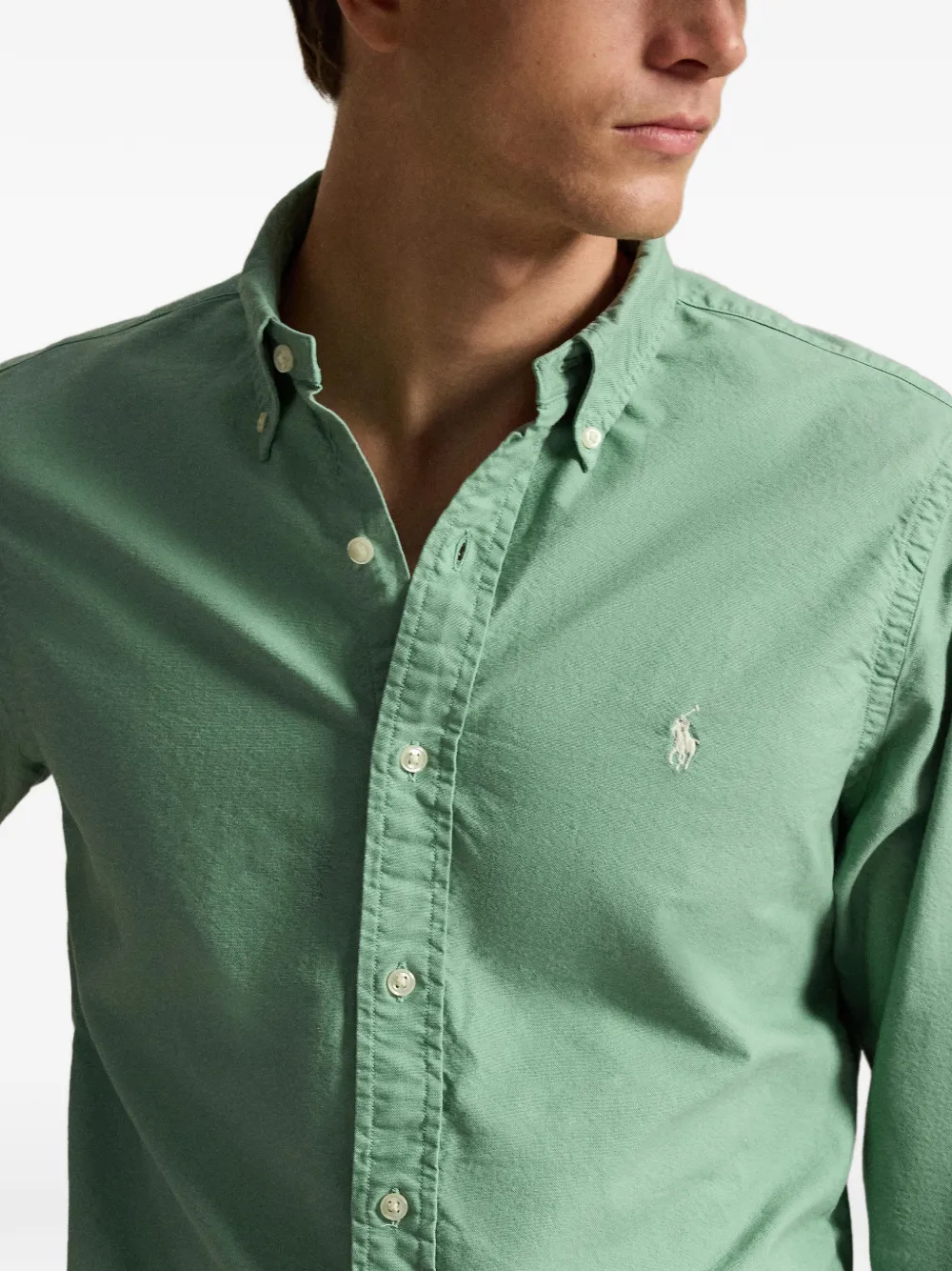 Polo Ralph Lauren Oxford button-down overhemd Groen