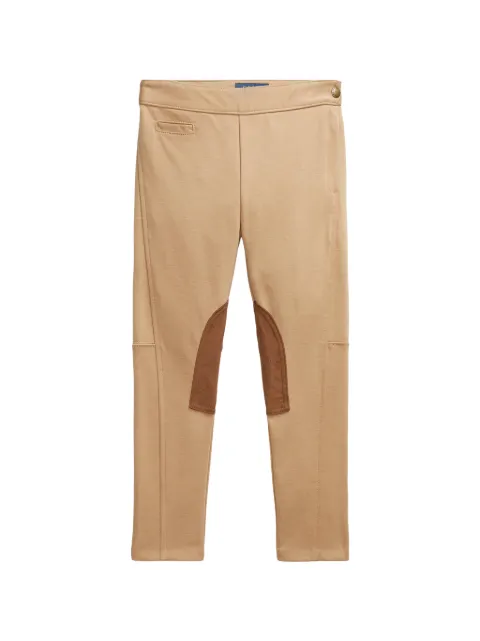 POLO RALPH LAUREN KIDS leg-patches equestrian leggings