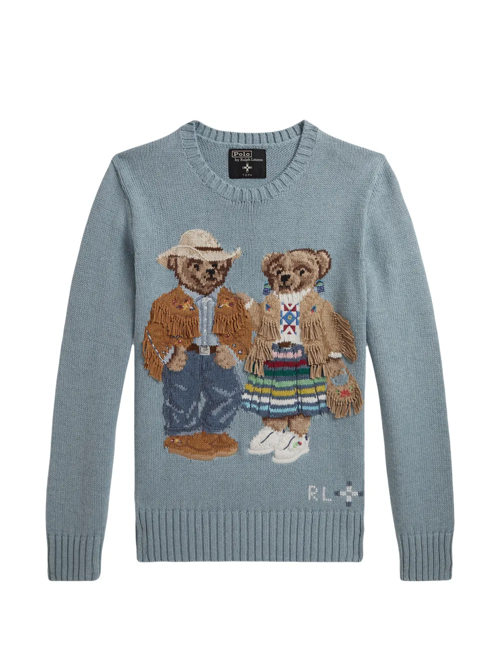 POLO RALPH LAUREN KIDS Maglione Polo Bear - Blu