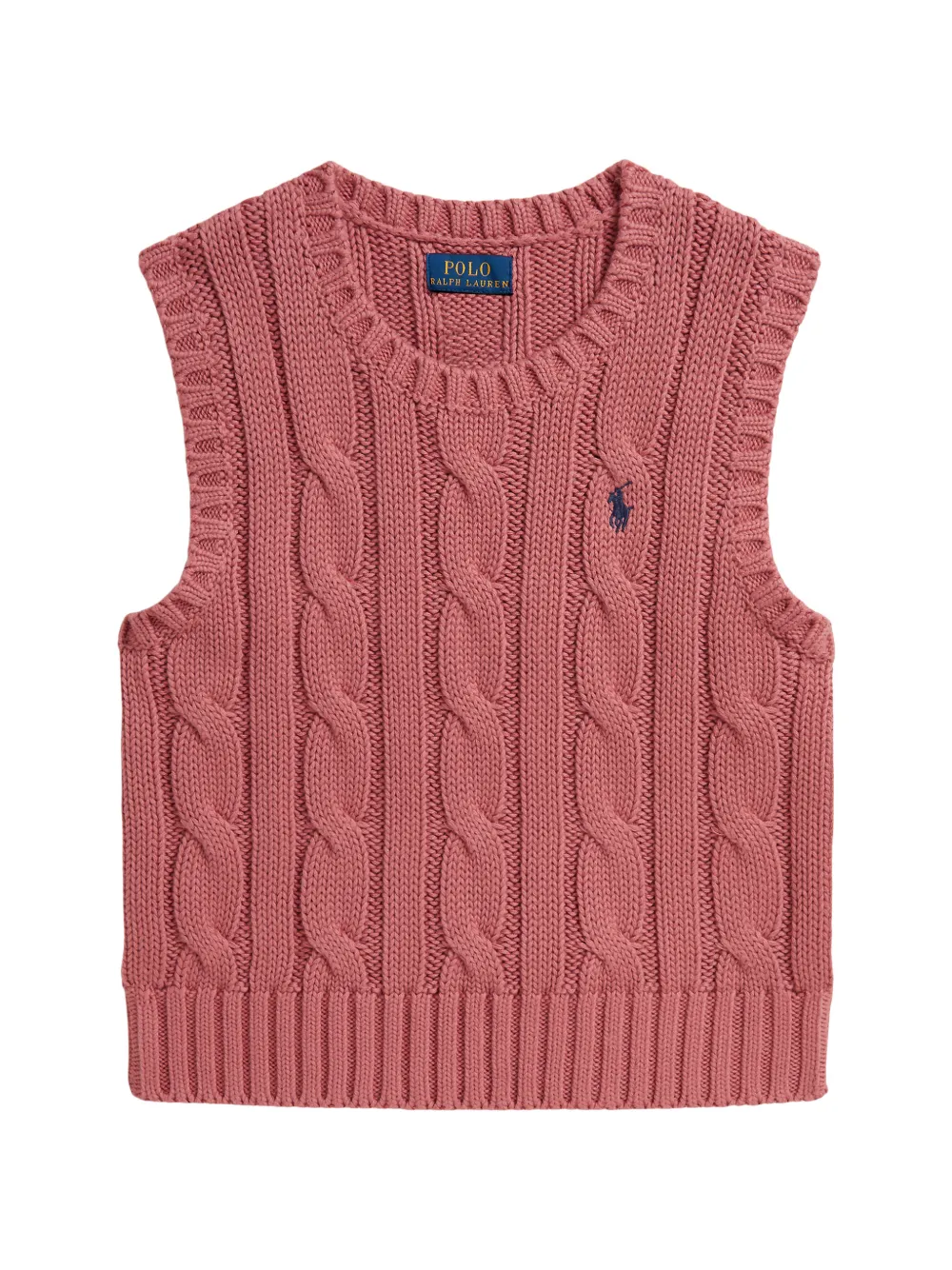 POLO RALPH LAUREN KIDS Gilet in maglia - Rosa