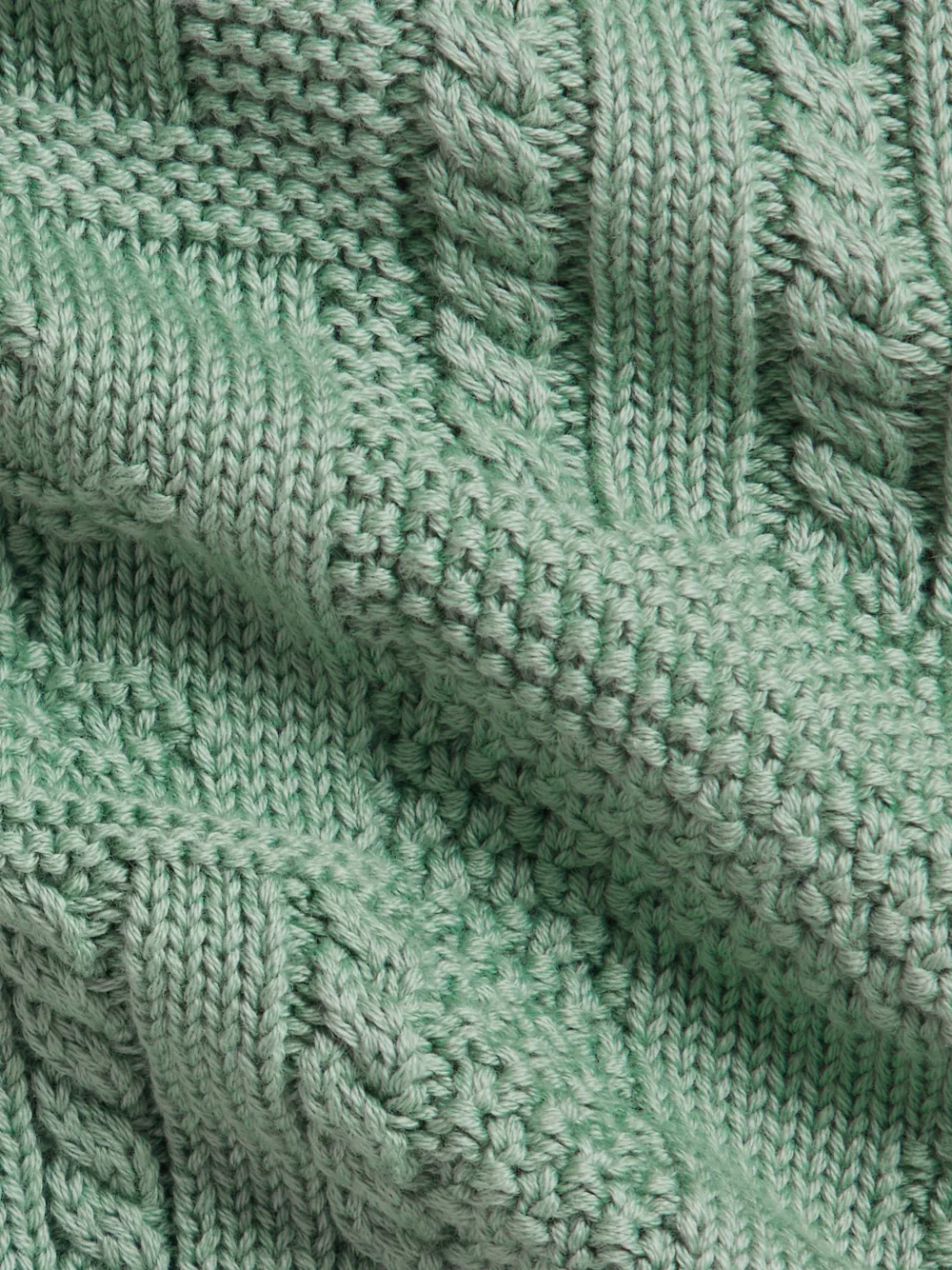 POLO RALPH LAUREN KIDS Intarsia vest Groen