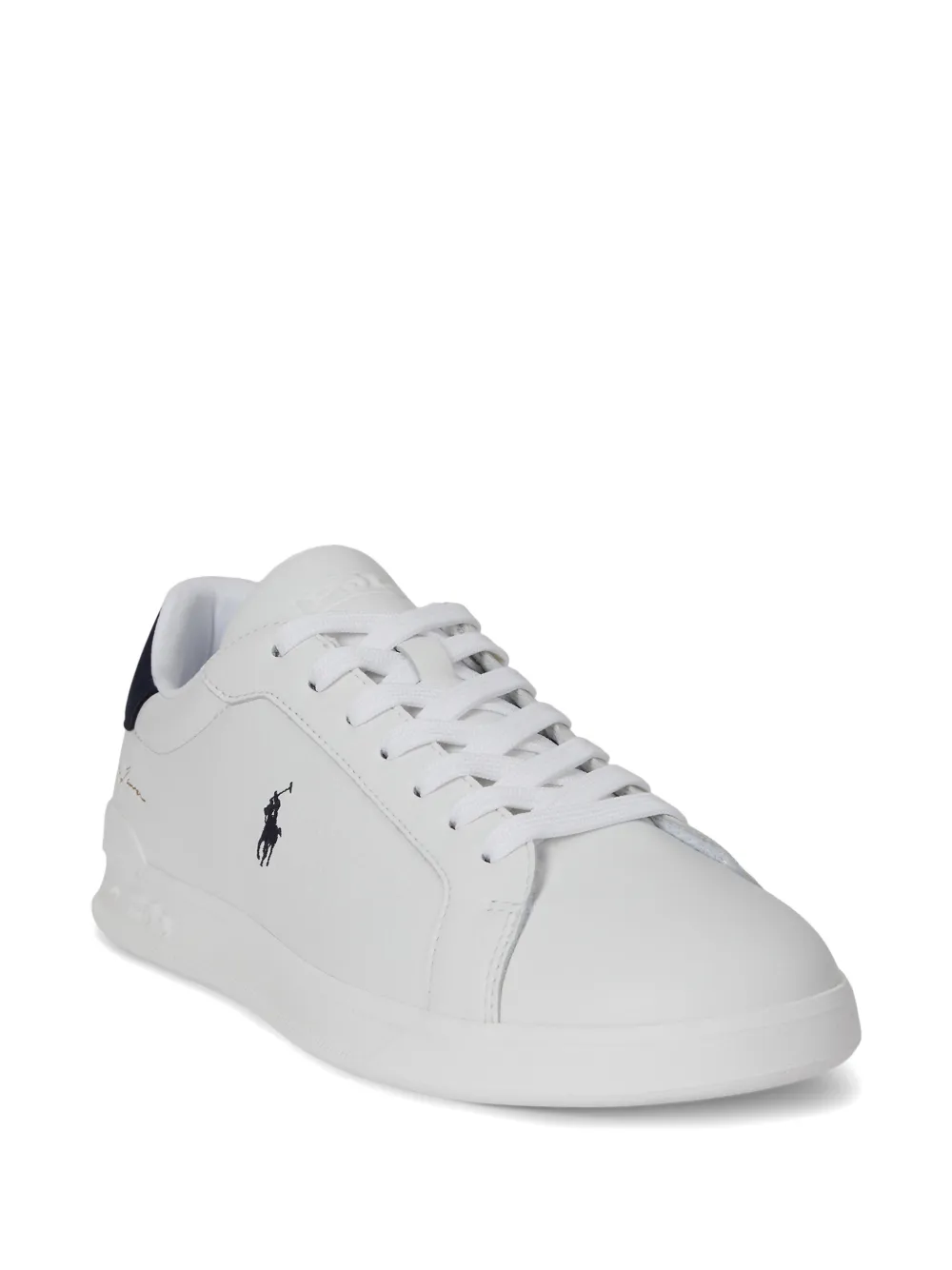 Polo Ralph Lauren Leren sneakers Wit