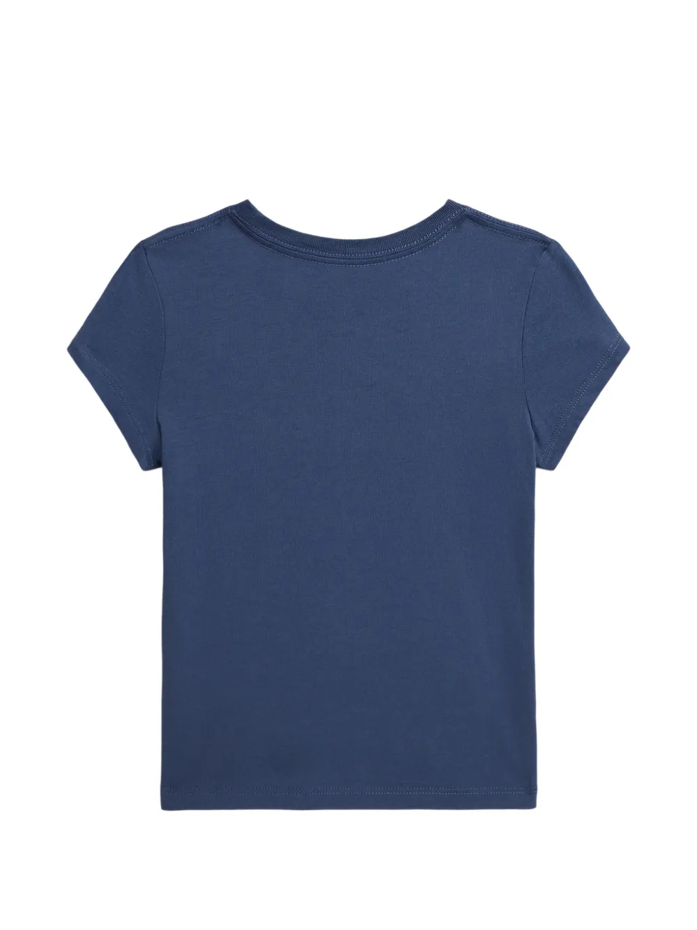 POLO RALPH LAUREN KIDS T-shirt met patchwork Blauw
