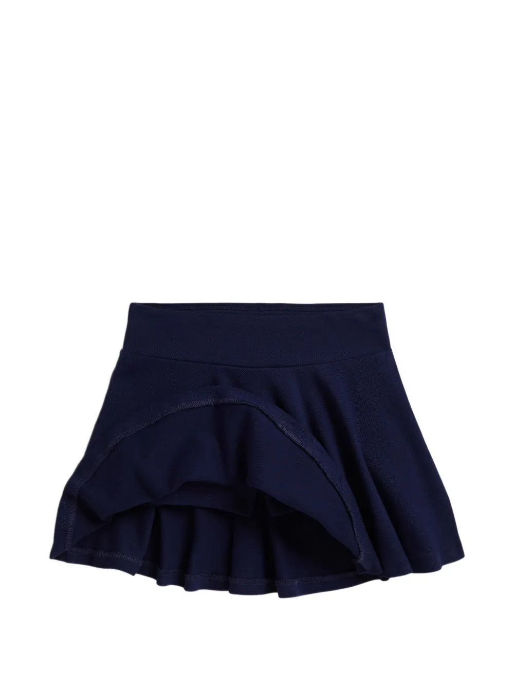 POLO RALPH LAUREN KIDS Mesh skort met borduurwerk Blauw