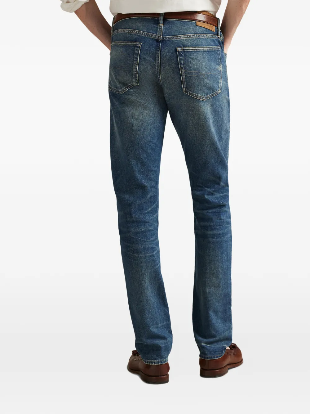 Polo Ralph Lauren Sullivan slim-fit jeans Blauw