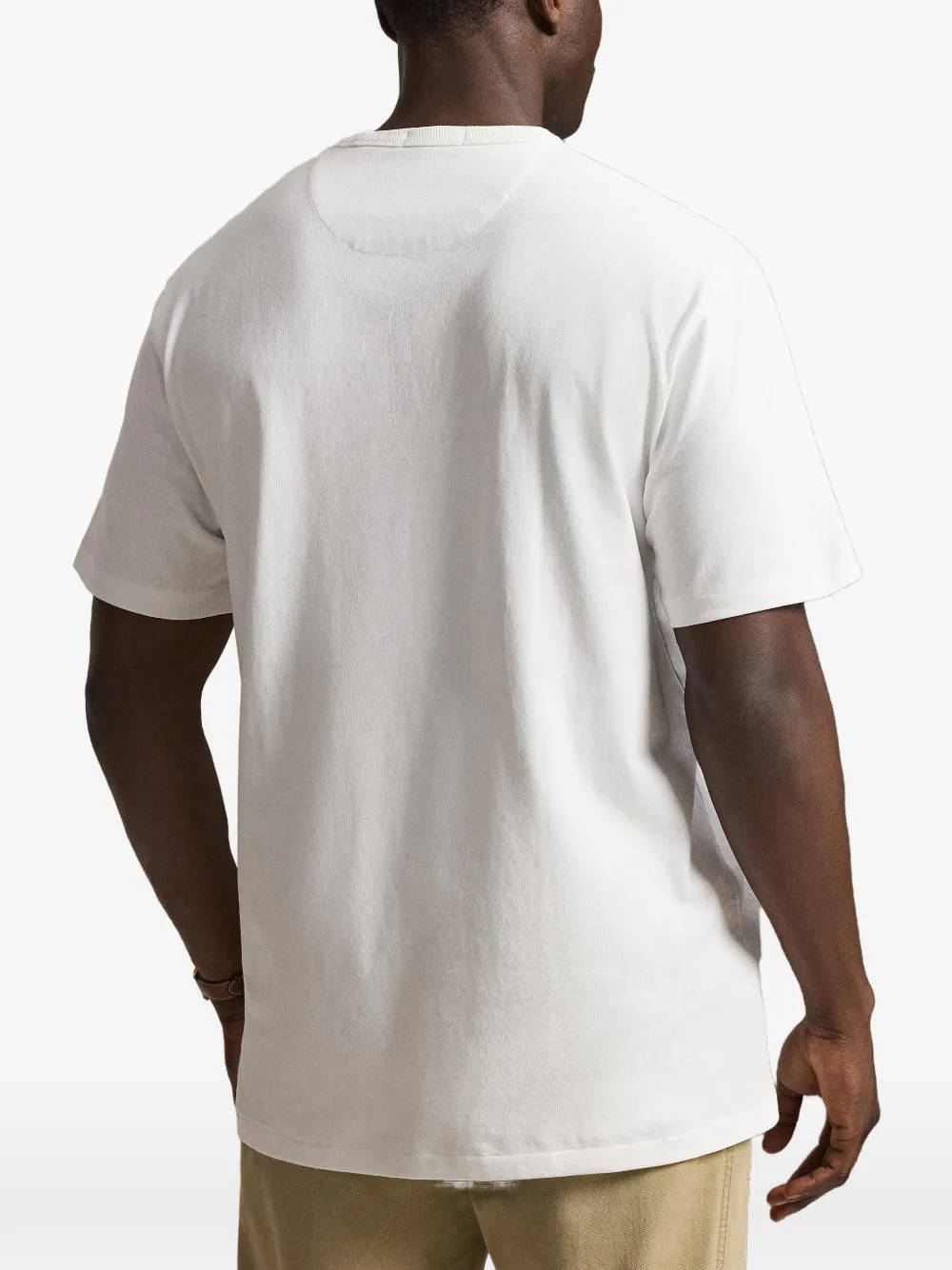 Polo Ralph Lauren T-shirt met geborduurd logo Wit