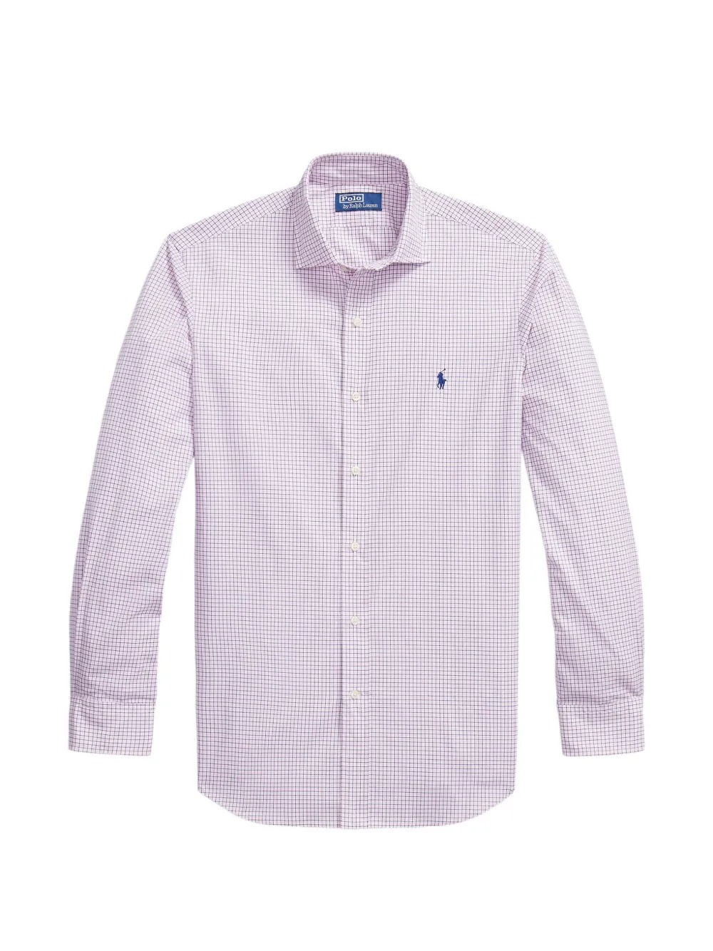 Polo Ralph Lauren custom-fit checked poplin shirt