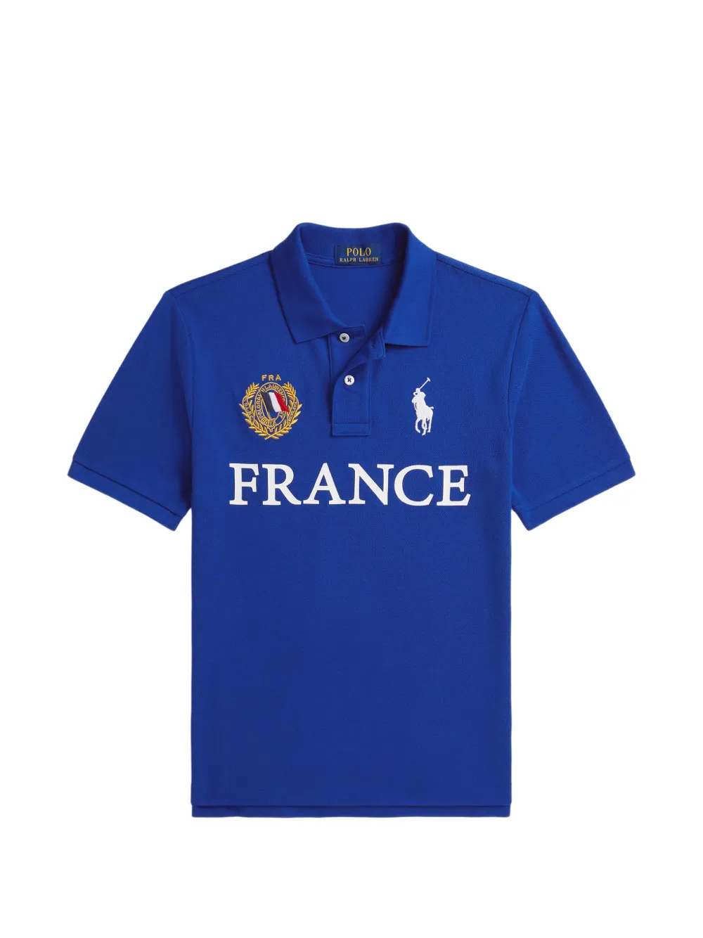POLO RALPH LAUREN KIDS Polo con ricamo - Blu