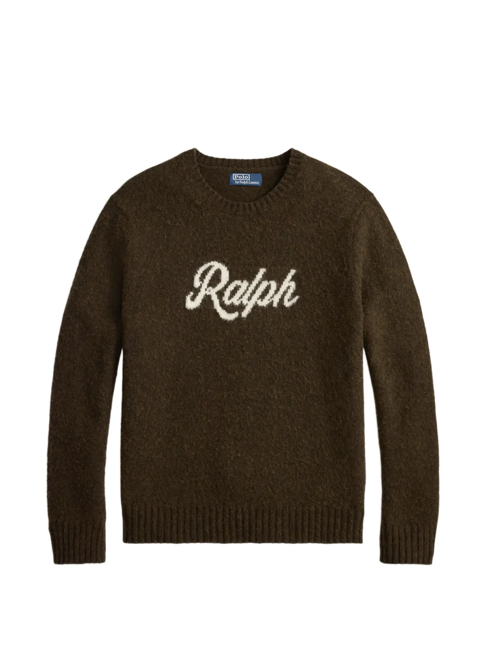 Polo Ralph Lauren Pullover mit Logo-Intarsie - Braun