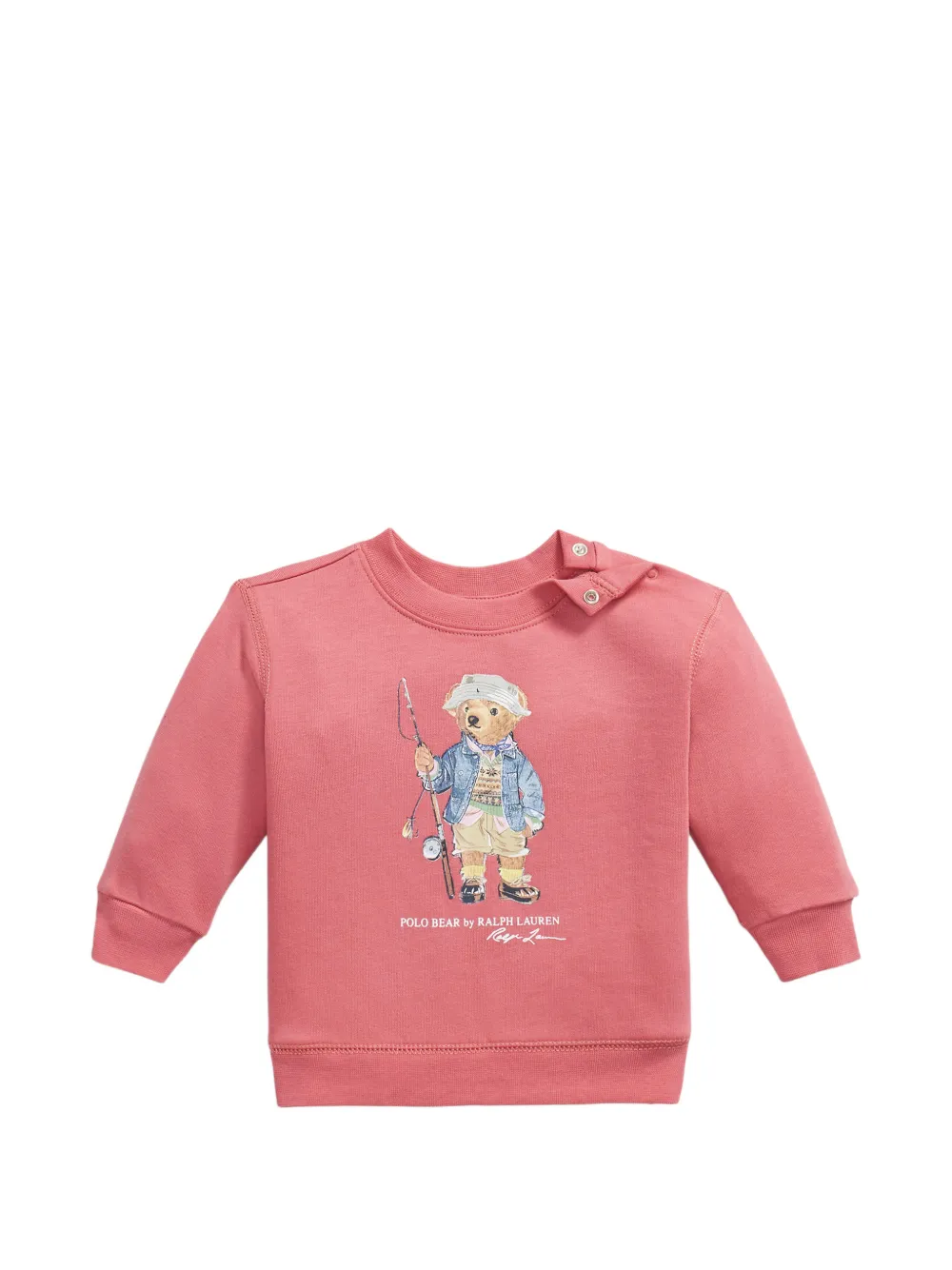 POLO RALPH LAUREN KIDS Felpa Polo Bear - Rosa